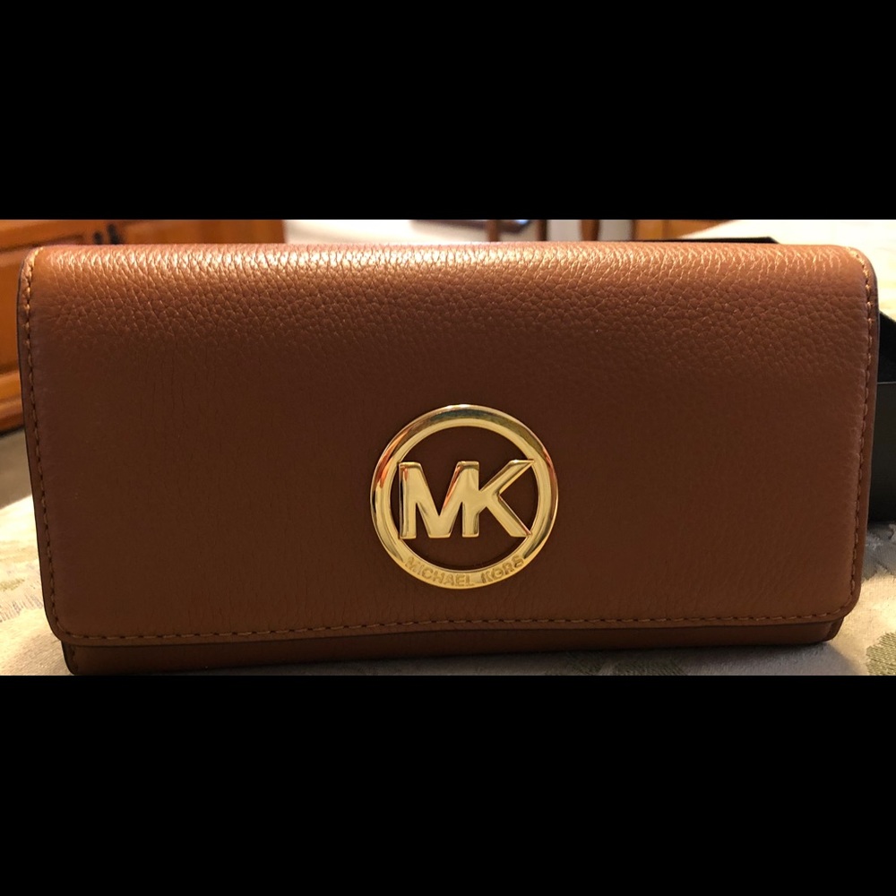 Michael Kors leather wallet